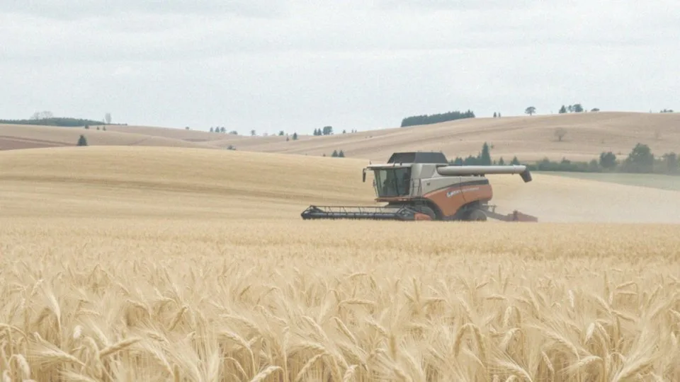 Kto jest odpowiedzialny za zbiór zboża?