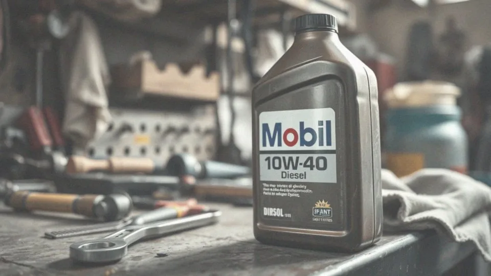 Czy olej Mobil 10W40 Diesel jest olejem półsyntetycznym?