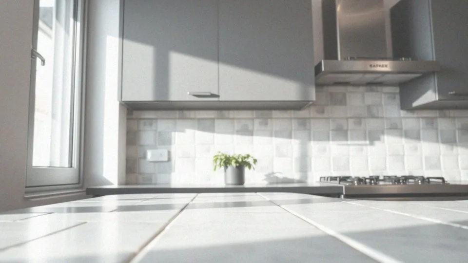 W jaki sposób kolor płytek wpływa na aranżację szarej kuchni?