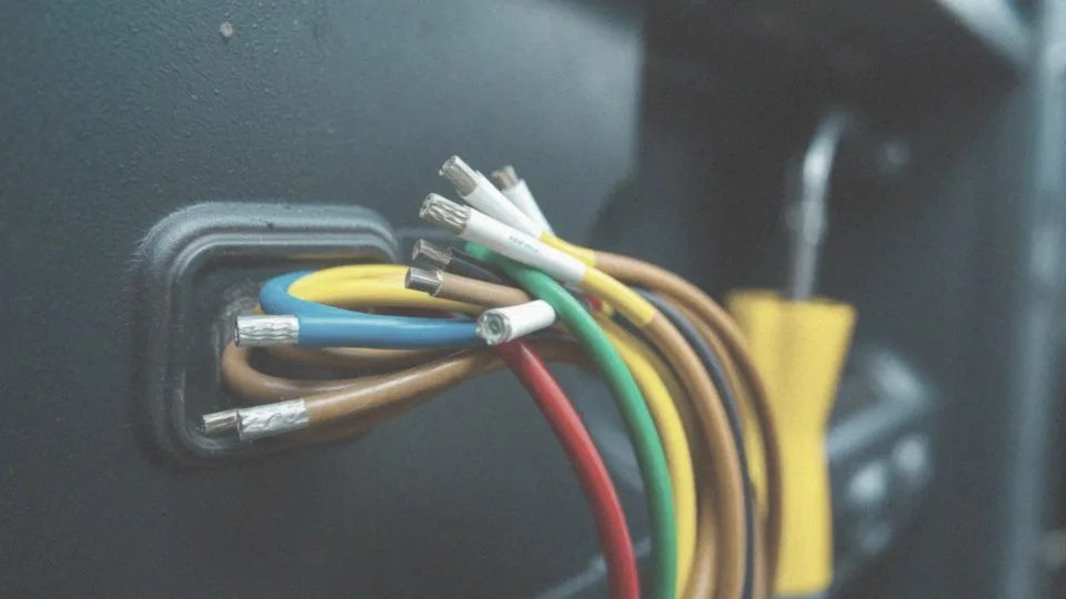 Jakie kolory kabli odpowiadają poszczególnym funkcjom świateł?