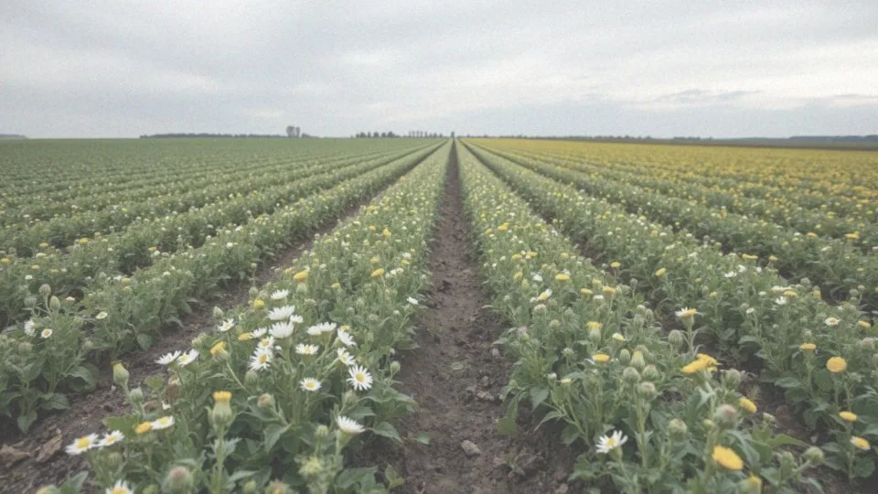 W jaki sposób chwasty wpływają na plon nasion rzepaku?