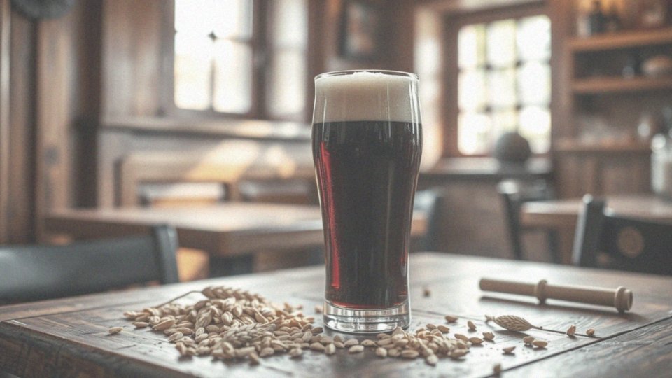 Jakie składniki wpływają na smak piwa irlandzkiego ciemnego?