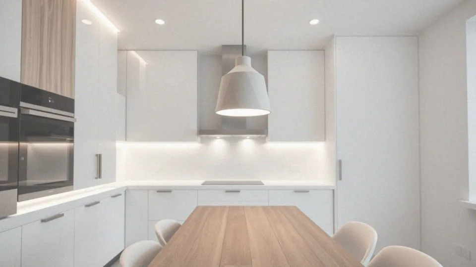 Jakie inne źródła światła mogą być zastosowane w kuchni obok plafonu?