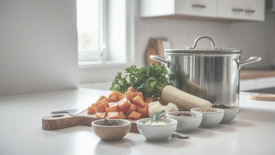 Jak się przygotować do gotowania rosołu w kombiwarze?