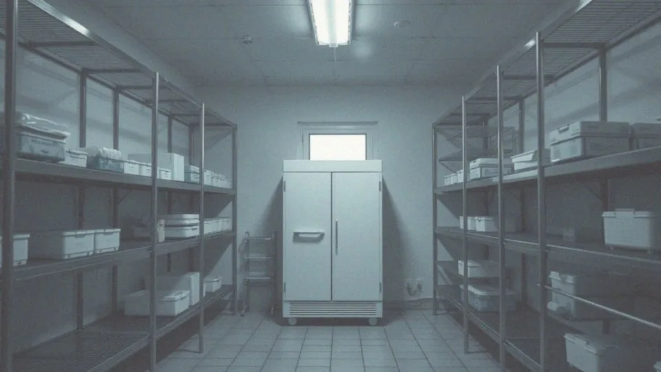 Jak długo ciało może być przechowywane w szpitalnej chłodni?