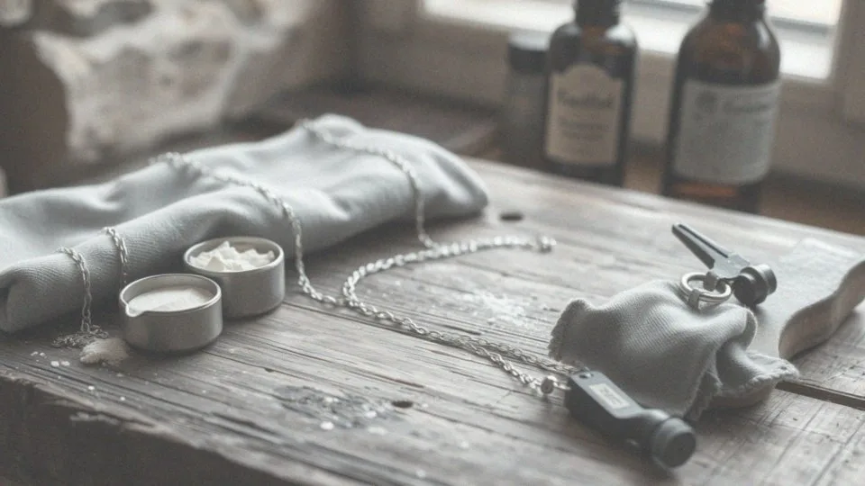 Jak dbać o srebrny łańcuszek, aby uniknąć czernienia?