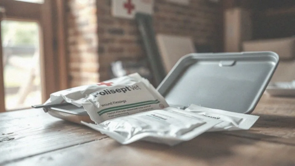 Jak polisept vet opatrunek chroni przed zakażeniem?