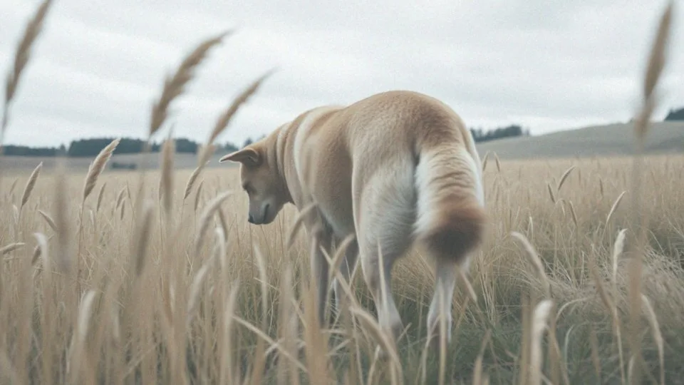 Jakie emocje może sygnalizować opuszczony ogon?