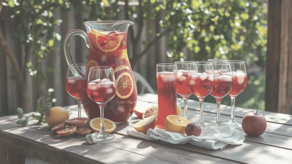Jak powinno się podawać sangrię?