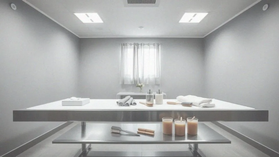 Jakie zabiegi są przeprowadzane na ciele zmarłego?