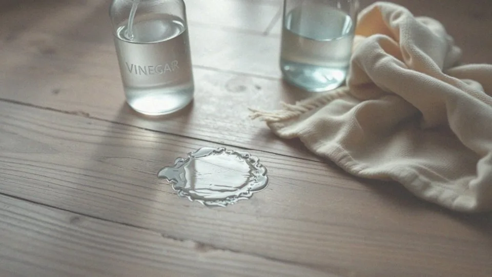 Jak używać octu do usuwania farby?