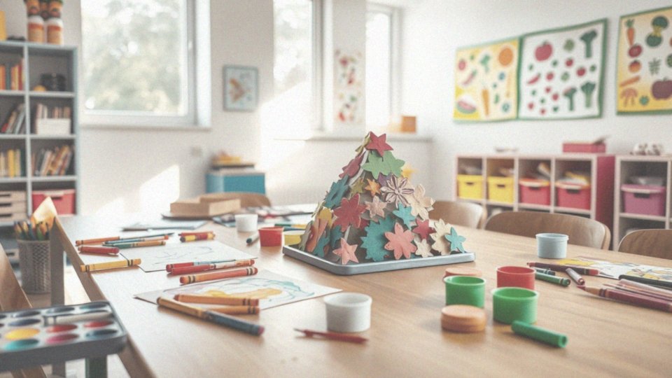W jaki sposób zdrowe odżywianie inspiruje prace plastyczne dla dzieci?