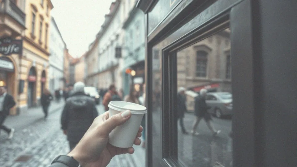 Jakie są ceny kawy na wynos w Pradze?