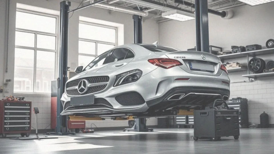 Jakie są dostępne opcje naprawy usterki fabryczne w Mercedes CLA?