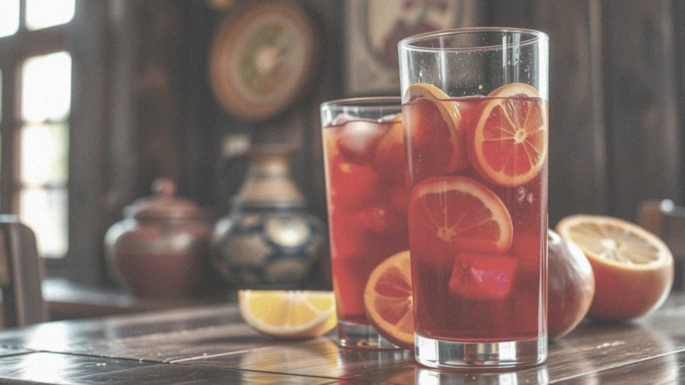 Jakie są wartości kaloryczne Sangrii?