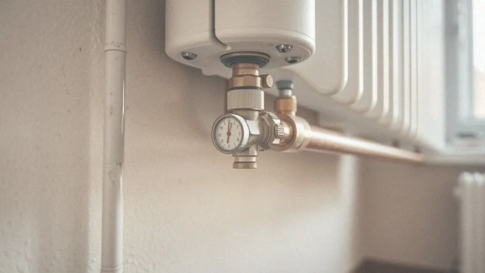 Jakie zawory są stosowane w podłączeniu dolnym grzejnika?