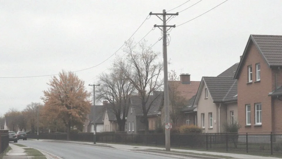 Jakie osiedla są objęte wyłączeniami prądu w Męcinie?