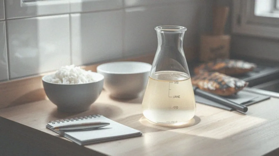 Jak dieta wpływa na ciężar właściwy moczu?