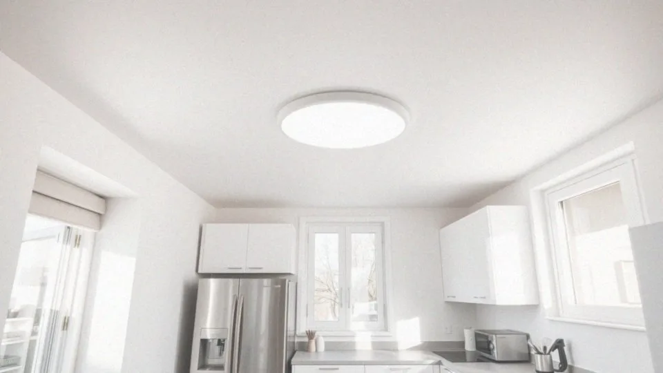 Jak wybrać idealną lampę sufitową do małej kuchni?