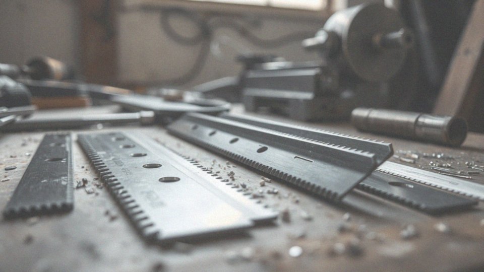 Jakie materiały są używane do produkcji brzeszczotów?