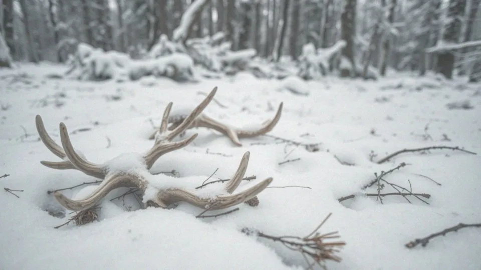 Kiedy łoś gubi poroże?