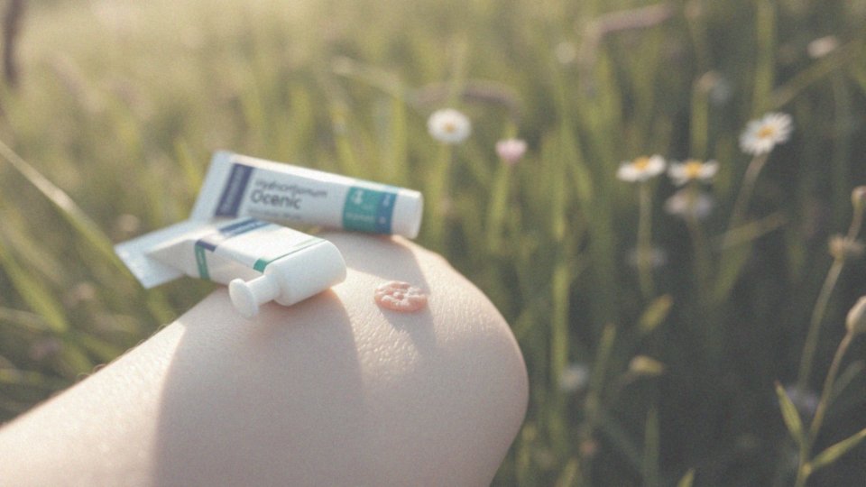 Jakie działanie ma Hydrocortisonum Oceanic wobec ukąszeń owadów?
