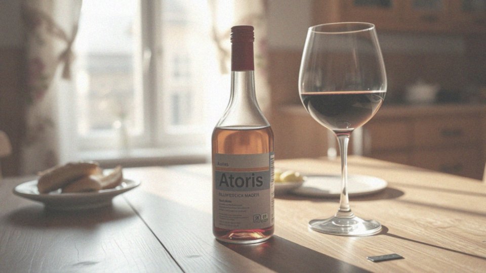 Jak ograniczenie spożycia alkoholu wpływa na działanie Atoris?