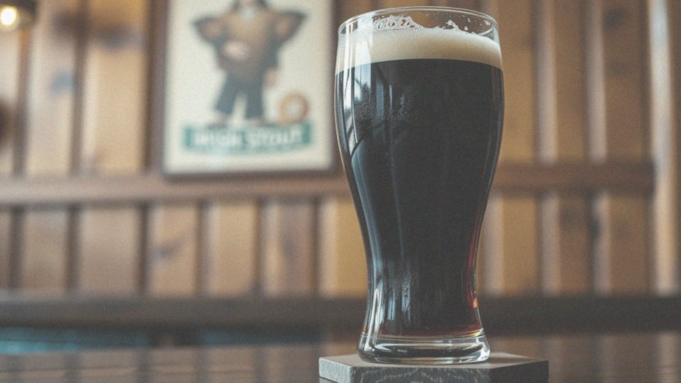 Jakie są cechy charakterystyczne piwa irlandzkiego ciemnego?