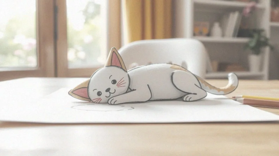 Jak narysować kota dla dzieci? Prosty przewodnik krok po kroku