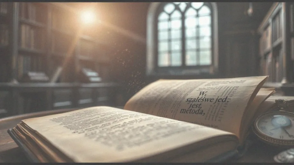 W tym szaleństwie jest metoda – znaczenie słów Poloniusza w „Hamlecie”